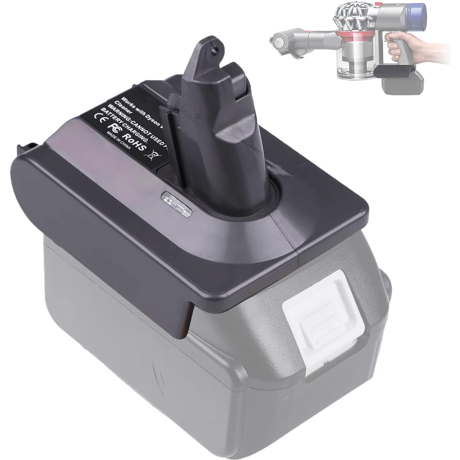 Adapter Convert for MAKITA 18V Battery Fit For Dyson V6 SV04 SV03 DC61 DC62 Tool