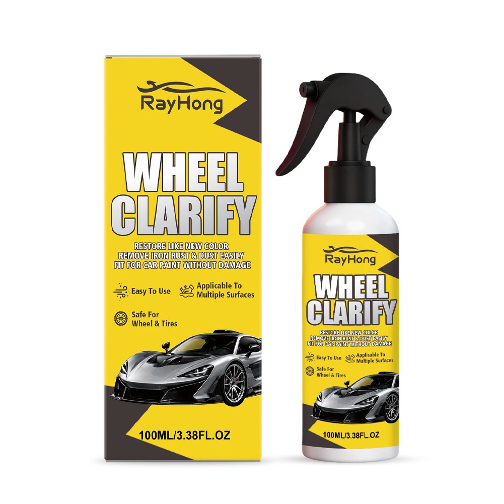 1~5PCS Automotive Rust Remover Spray, Wheel Clarify, Anti-Rust Lubricant Spray