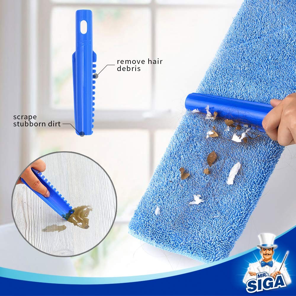 Professional Microfiber Mop for Hardwood Laminate Tile Floor Cleaning Stainle…