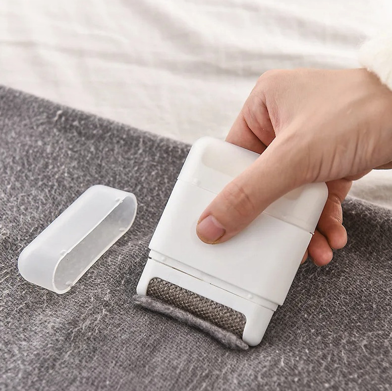1pc Mini Lint Roller Hair Remover Brush Clothes Sweater Cleaner – NEW