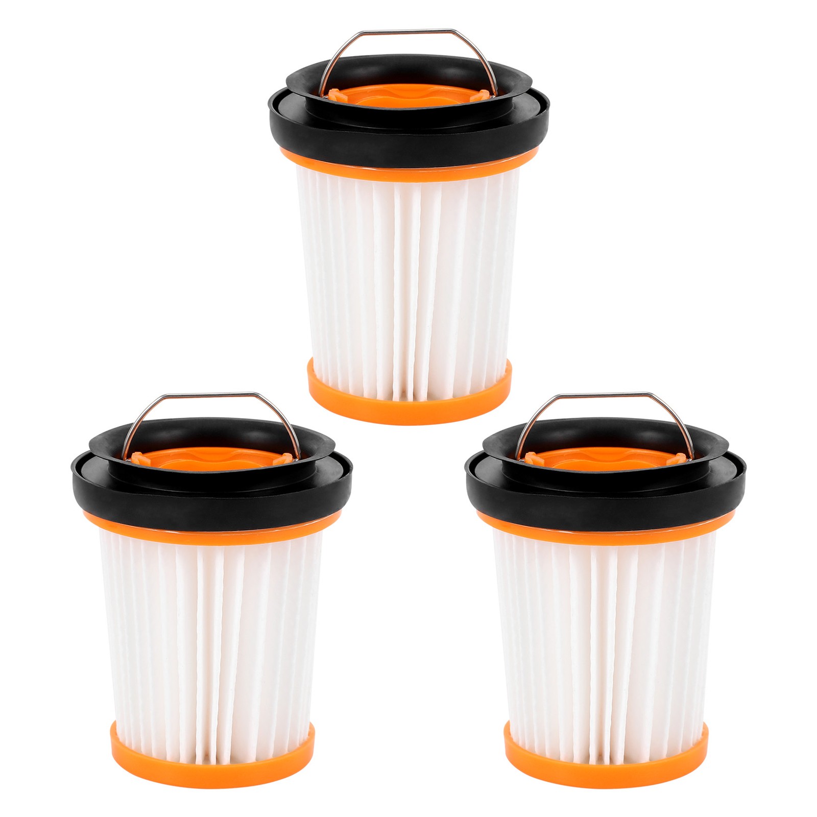 3Pcs Filters for Ion W1 Cordless Handheld Vacuum Wv200 Wv201 Wv205 Parts J4B9