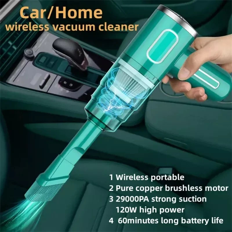 29000PA Cordless Hand Held Vacuum Cleaner Mini Wireless Portable Car Auto Home