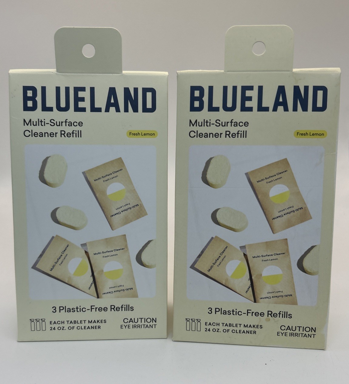 Blueland Multi-Surface Cleaner 6 Total Refill FRESH LEMON Cleaning Tablets