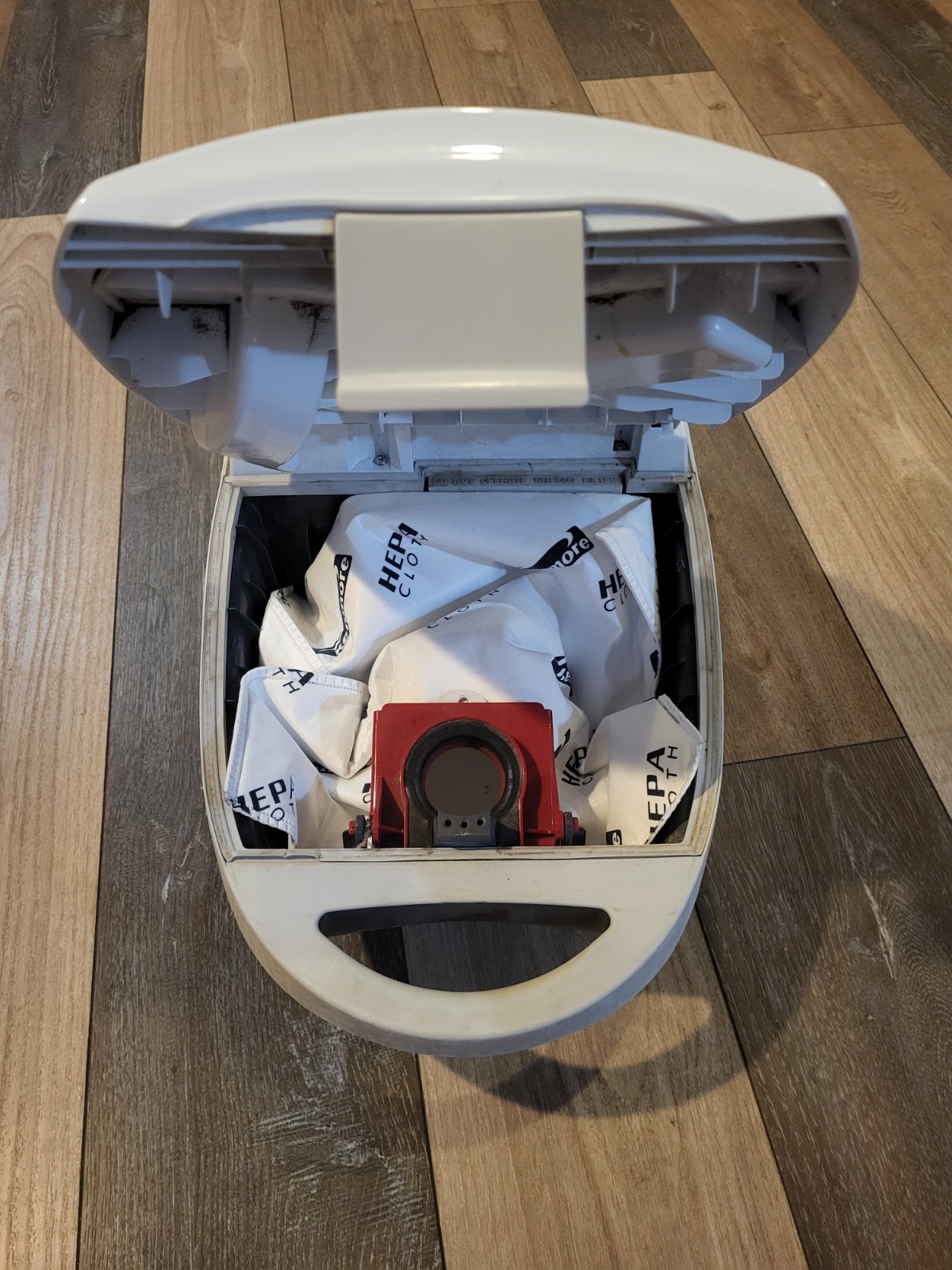 Kenmore Progressive True Hepa Model 116 Vacuum Canister Only White Tested Works