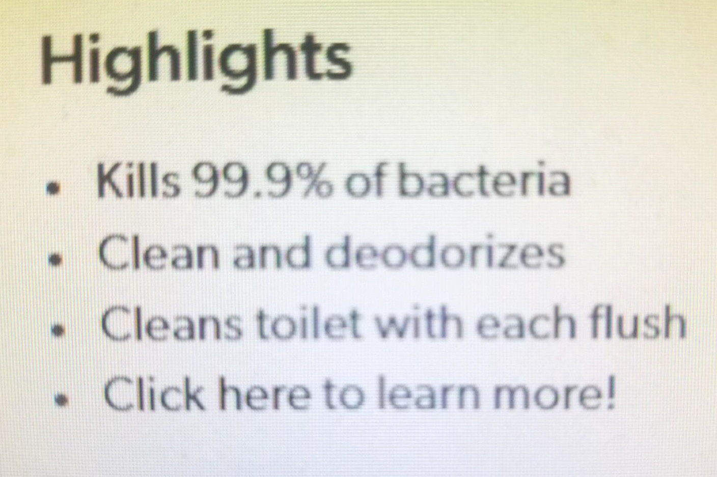 ULTRA CLEAN TOILET BOWL CLEANER TABLETS, CLEANS & DEODORIZES (3.5 oz, 6 Ct)