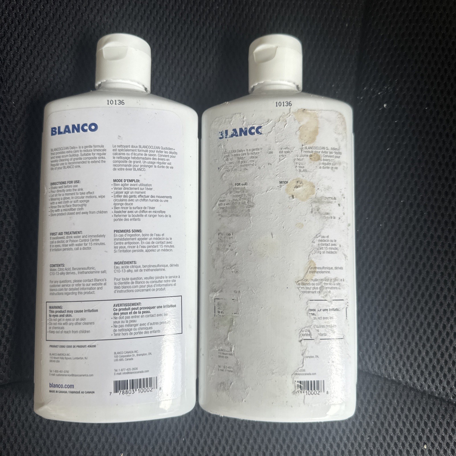 Lot of 2 – BLANCOCLEAN Daily+ Quotidien+ Silgranit Sink Cleaner – 16 FL. OZ. EA.