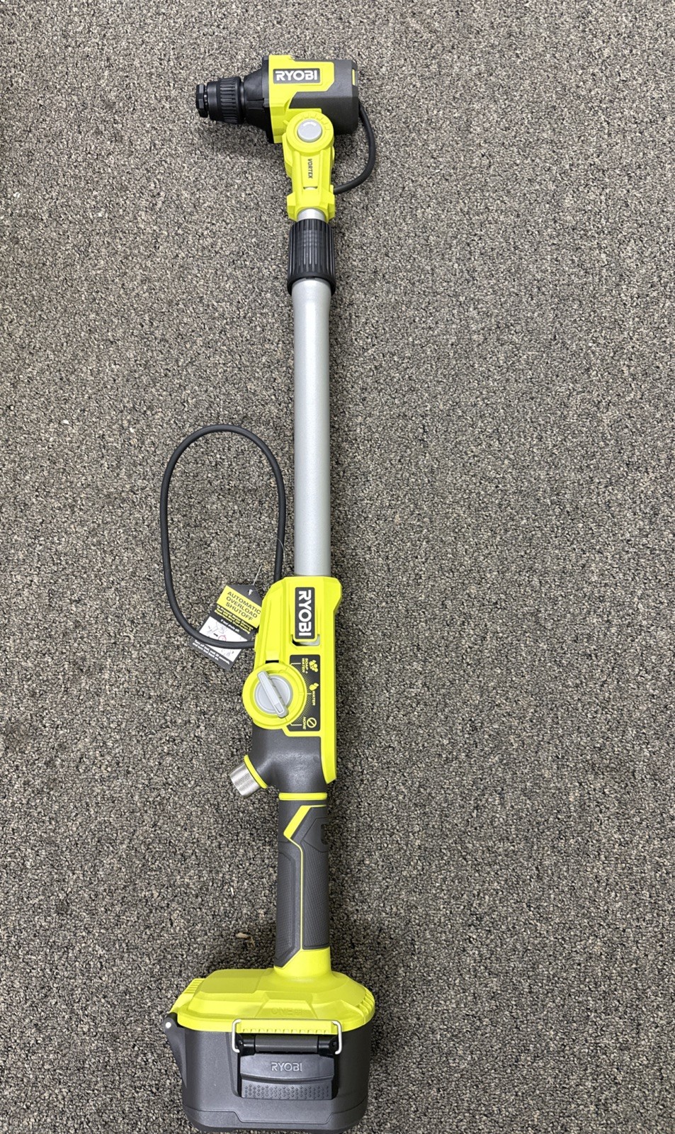 Ryobi One+ 18V Telescoping Soap/ Water Dispensing Scrubber PCL1701B **READ**