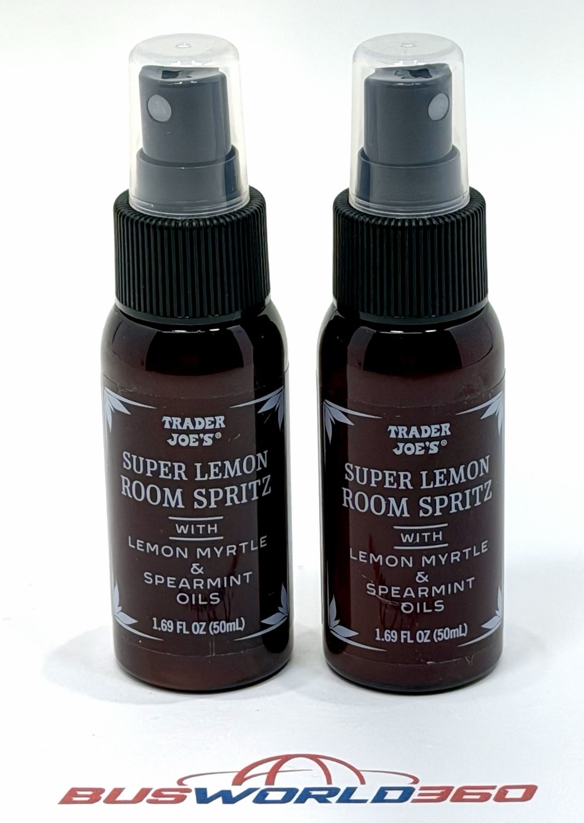 TRADER JOE’S Super Lemon Room Spritz Fresh Spray Lemon & Spearmint Oils – 2x NEW