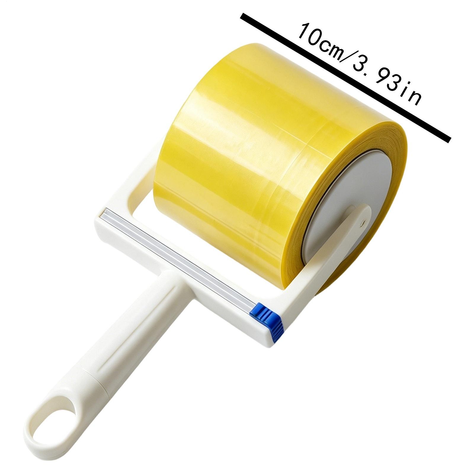 Pet Hair Lint Roller Ergonomic Multifunctional Portable Sticky 10cm Carpet