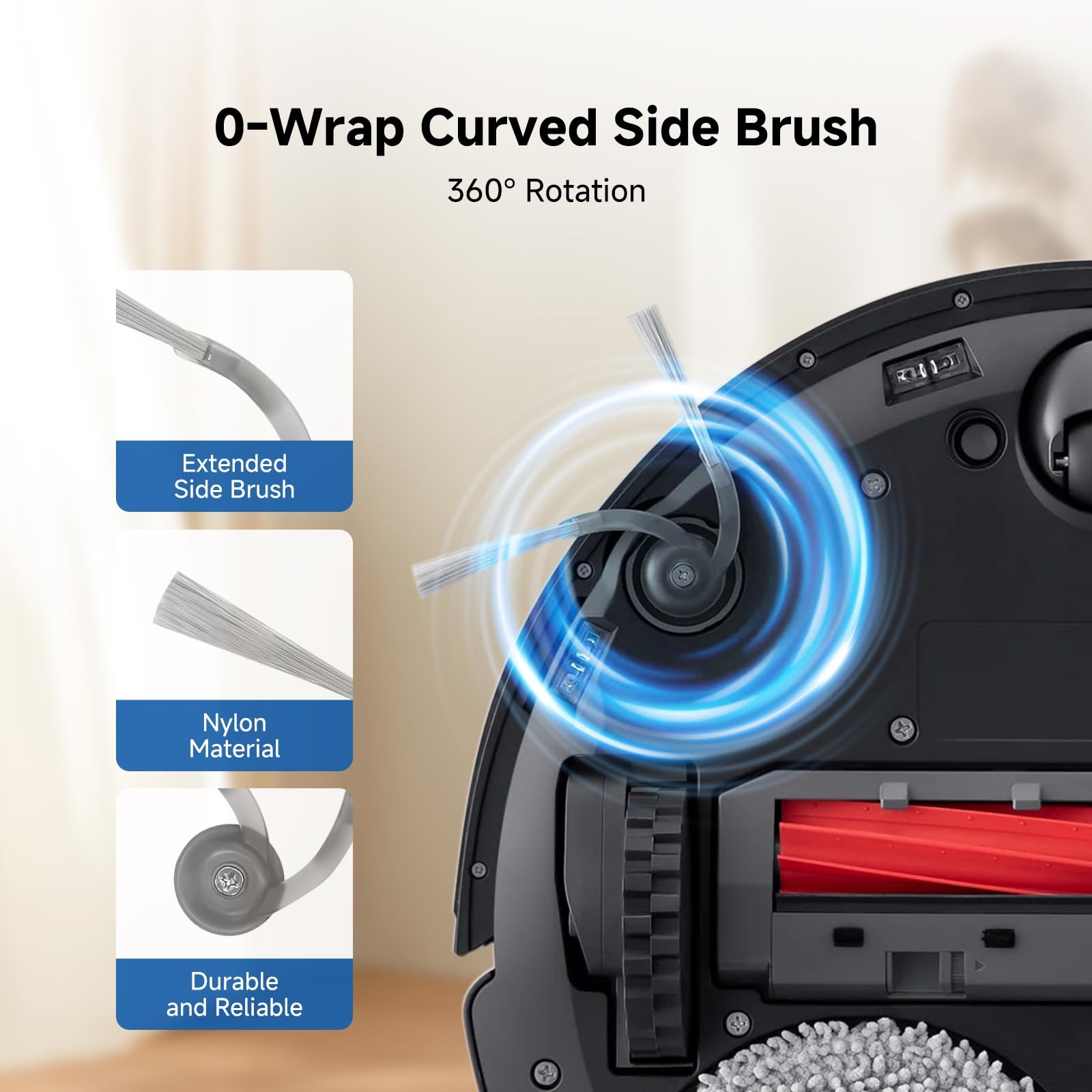 Qrevo S Pro Accessories Kit for Roborock QX Revo Plus, QV 35A(S), Qrevo S Pro…