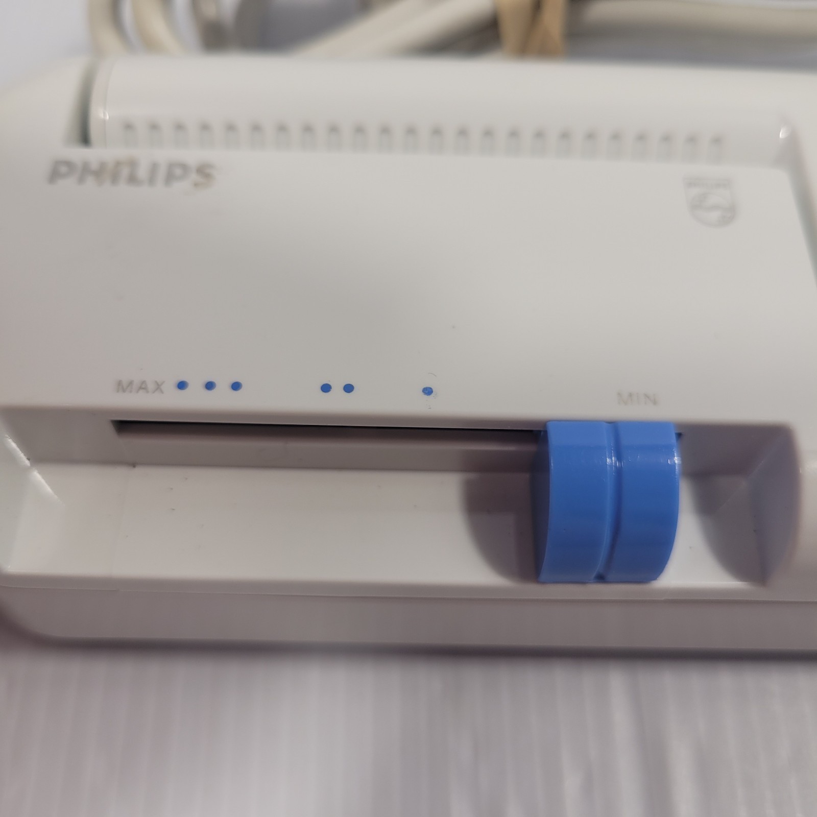 VTG Philips World Stewardess Travel Iron | Folding Handle | European Type C Plug