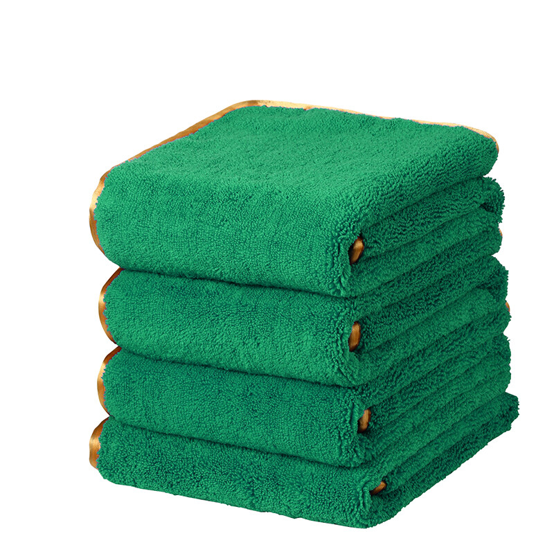 6 Microfiber Towels Elite Deluxe Car Wash Polish House Cleaning Cloths 16″x24″