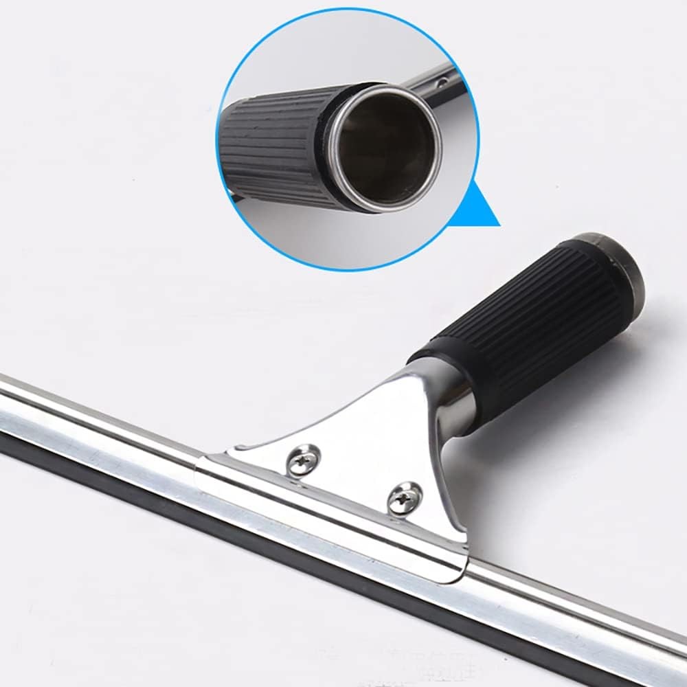 Black 15cm 6in Window Squeegee All Purpose Squeegee for Glass Shower Doors, Car