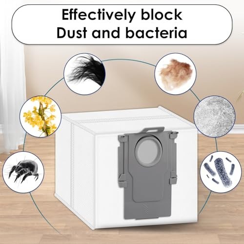 Roborock Robot Vacuum Replacement Parts Kit 23 Pieces Brushes Filters Bags Pads