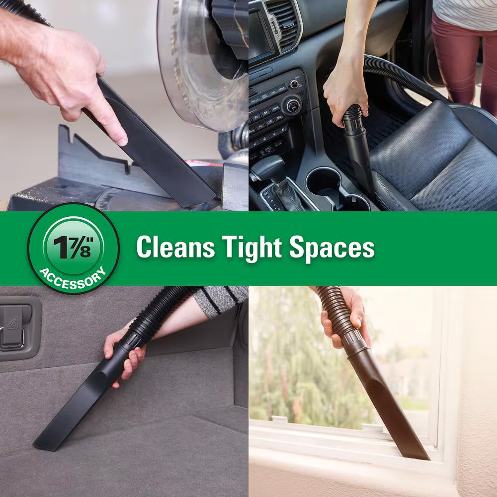 1-7/8 In. VT1702 Crevice Tool Accessory Shop Vacuum Attachment for RIDGID Wet Dr