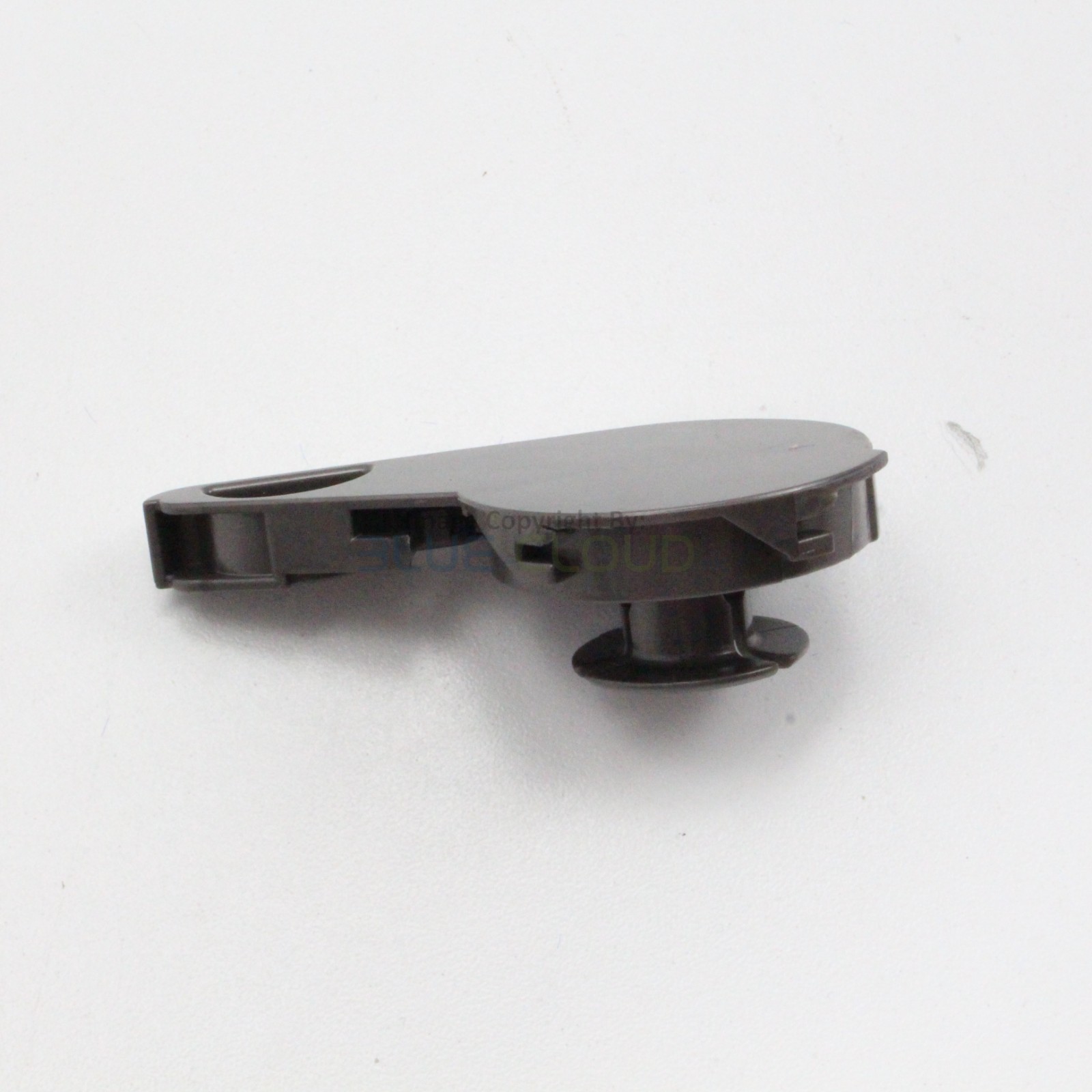 Fluffy Optic DRIVER’S LEFT SIDE END CAP w WHEEL for Dyson V15 V15s # 970445-01