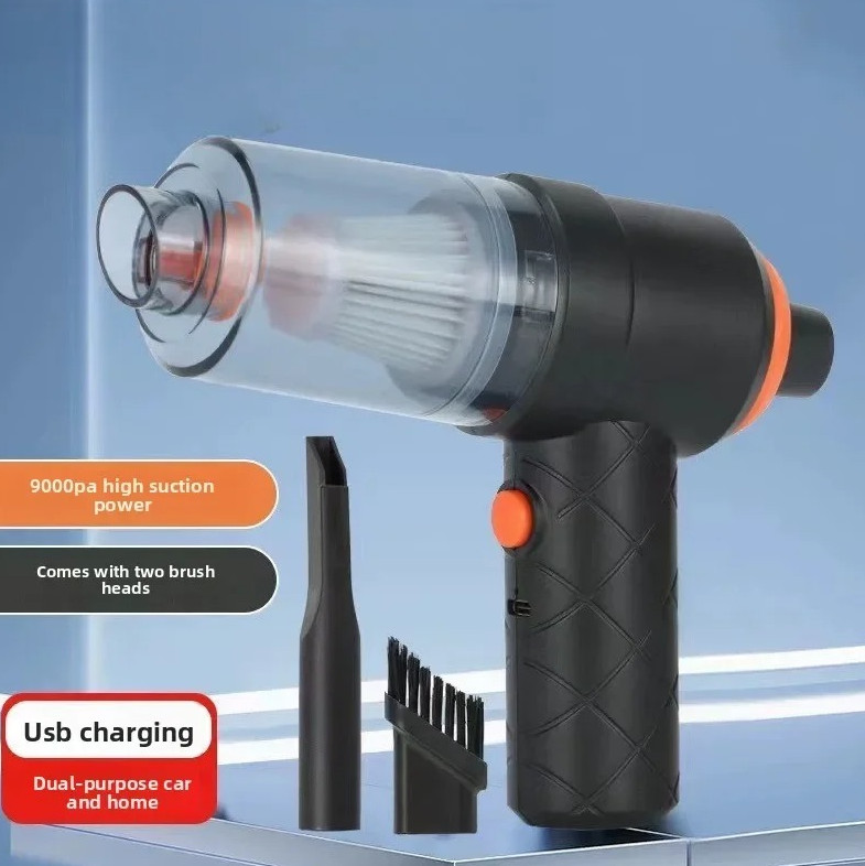1pc Cordless Vacuum Cleaner Dual-Purpose Suction&Blower High-Power for Car/Home