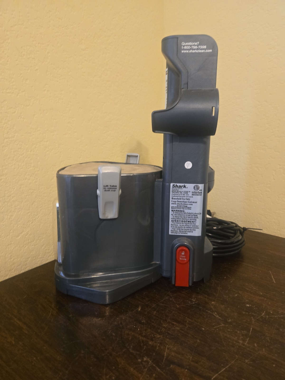 Shark UV540 UV500WM UV541CCO MAIN BODY BASE MOTOR Assembly Grey Genuine OEM