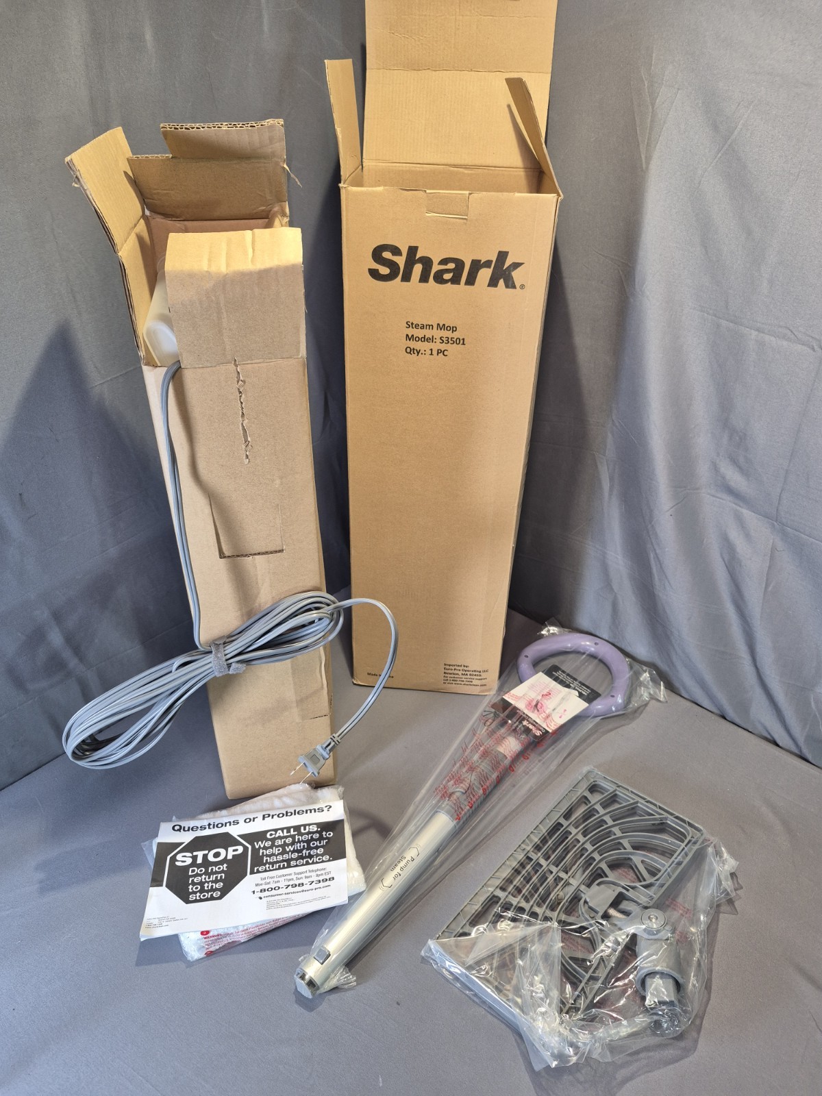 Shark Steam Pocket Mop for Sanitizing Sealed Hard Floors, 2