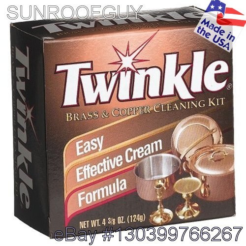 TWINKLE Brass/Copper Cleaner/Polish Anti-Tarnish – NEW
