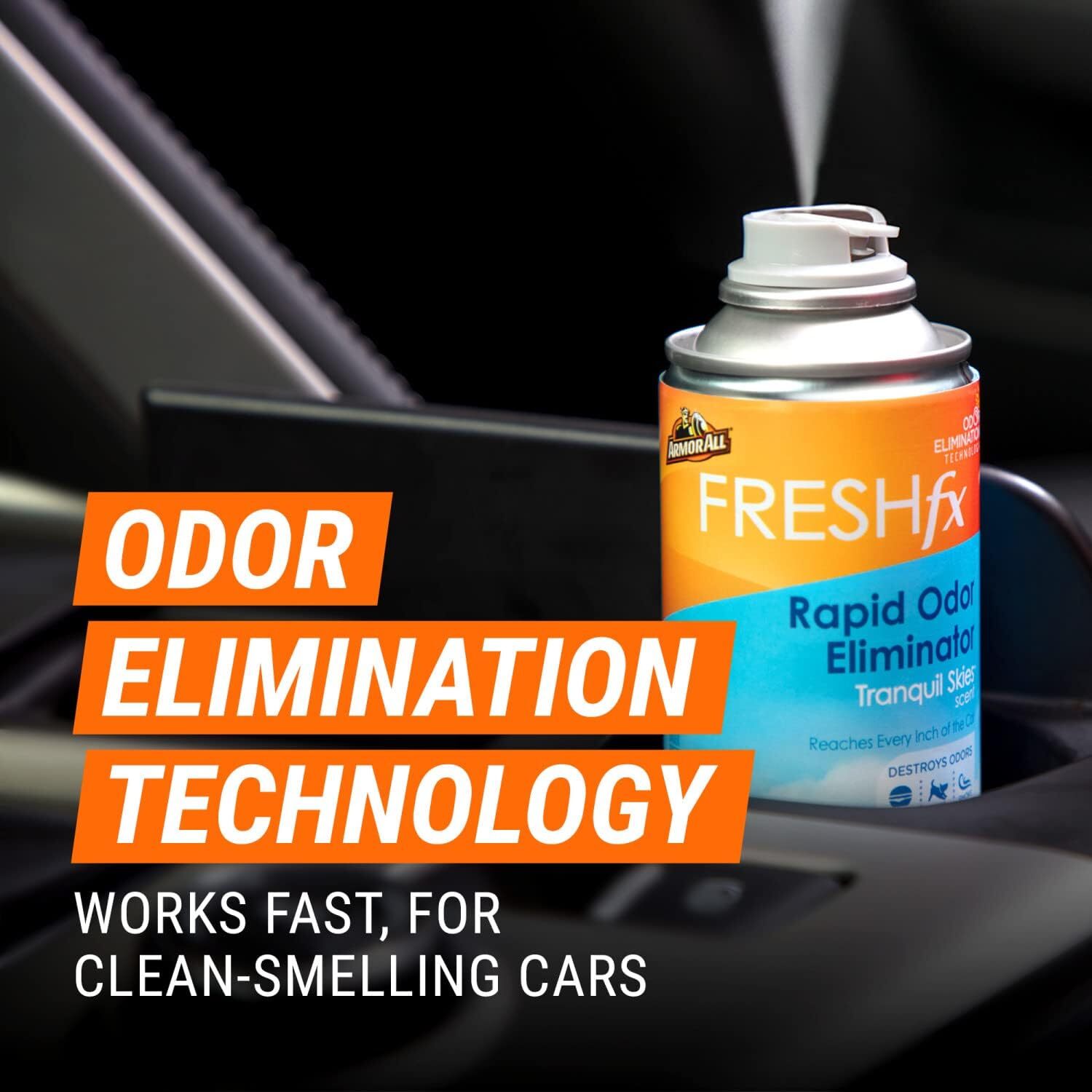 Armor All RAPID ODOR Eliminator, Tranquil Skies, 3 Packs