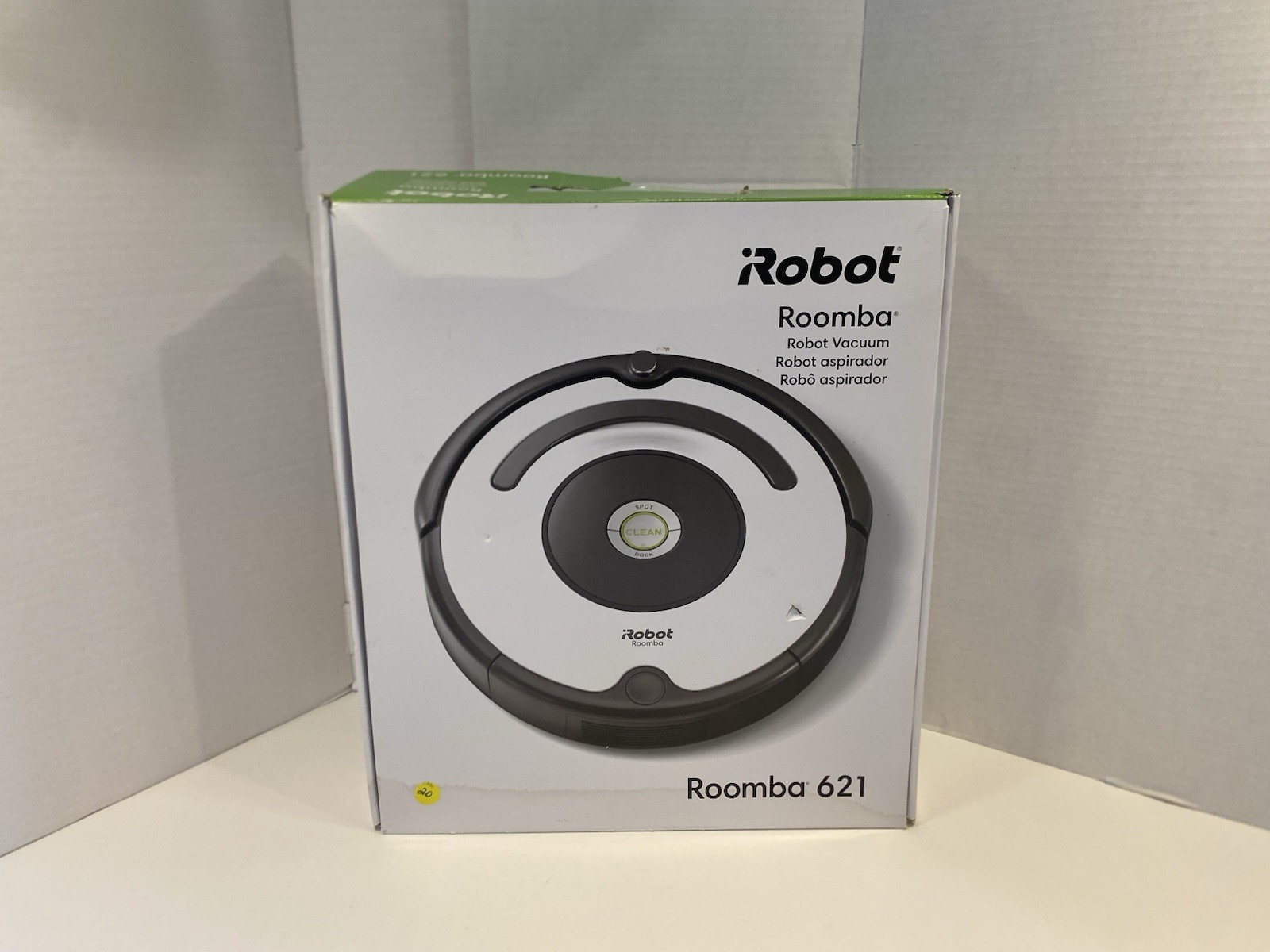 iRobot Roomba 621 Robot Vacuum Cleaner w/ Home Base Charger & Manuals Tested