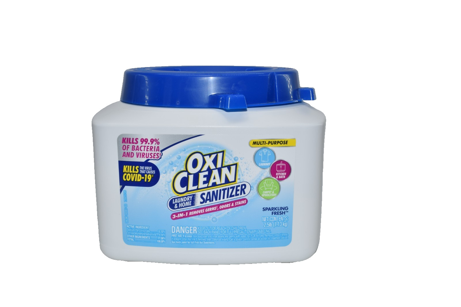 OxiClean Sparkling Fresh Laundry & Home Sanitizer 2.5lb New Discontinued