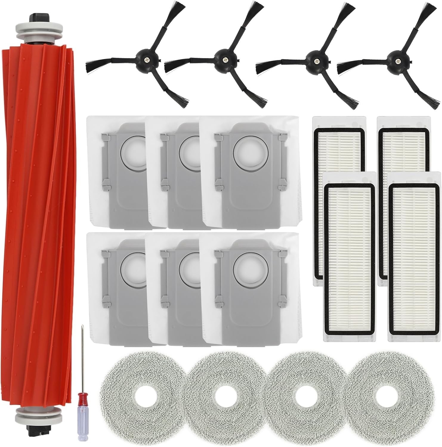 20Pcs Replacement Parts for Roborock Q Revo S/Qrevo Pro/Qrevo Plus【Not for Qrevo