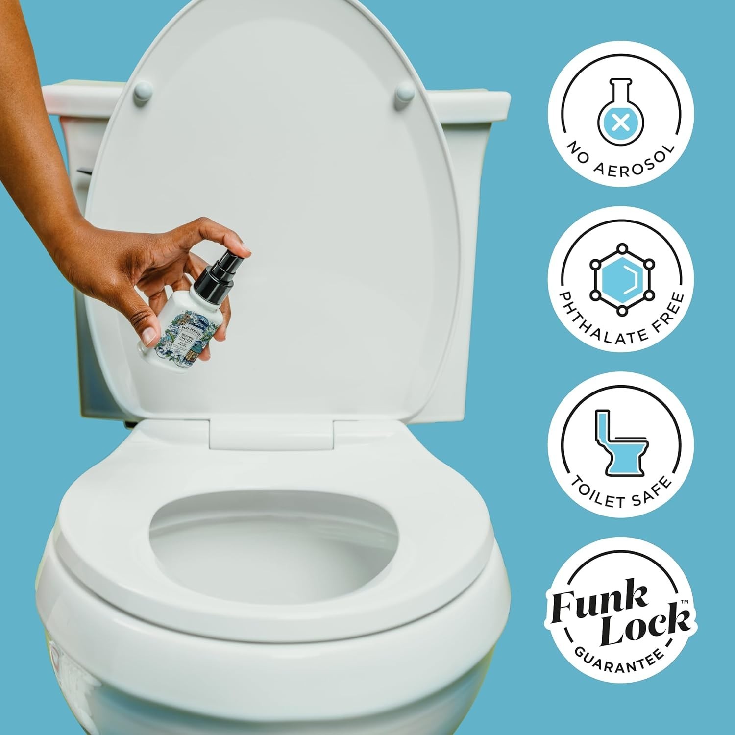 Sealed! Poo-pourri Before-you-go Toilet Spray, Fresh Sea Salt, 4 Fl Oz Sea Salt