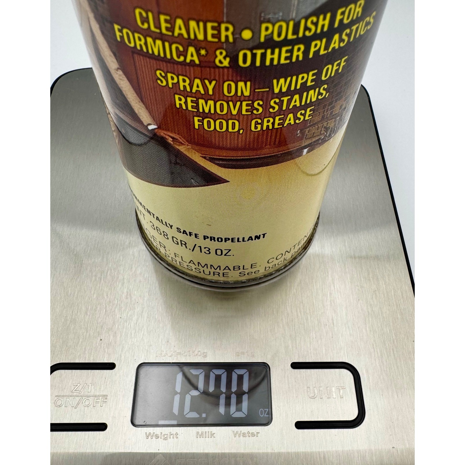 Vintage Countertop Magic Formica Cleaner Polish 13oz Spray Can – Approx 2/3 Full
