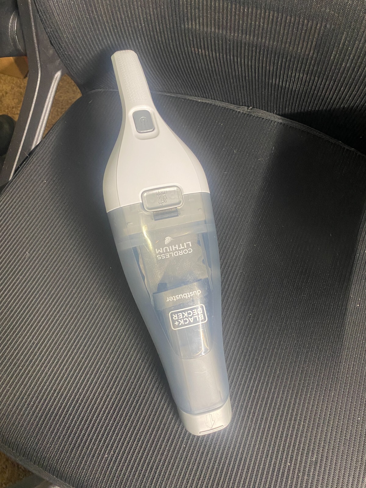 BLACK+DECKER Dust-buster QuickClean Cordless Handheld Vacuum No Charger
