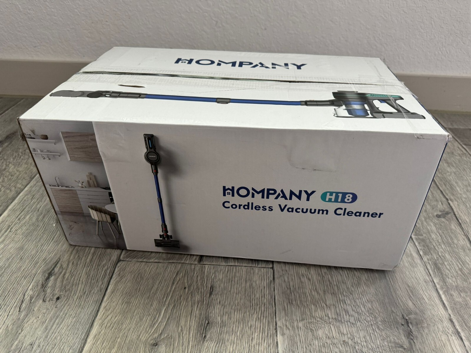 hompany h18 cordless vacuum cleaner