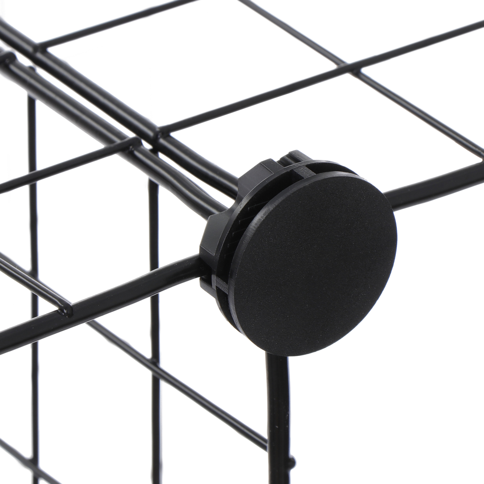 Wire Cube Storage 12-Cube Storage Organizer Metal DIY Modular Cabinet Bookshelf