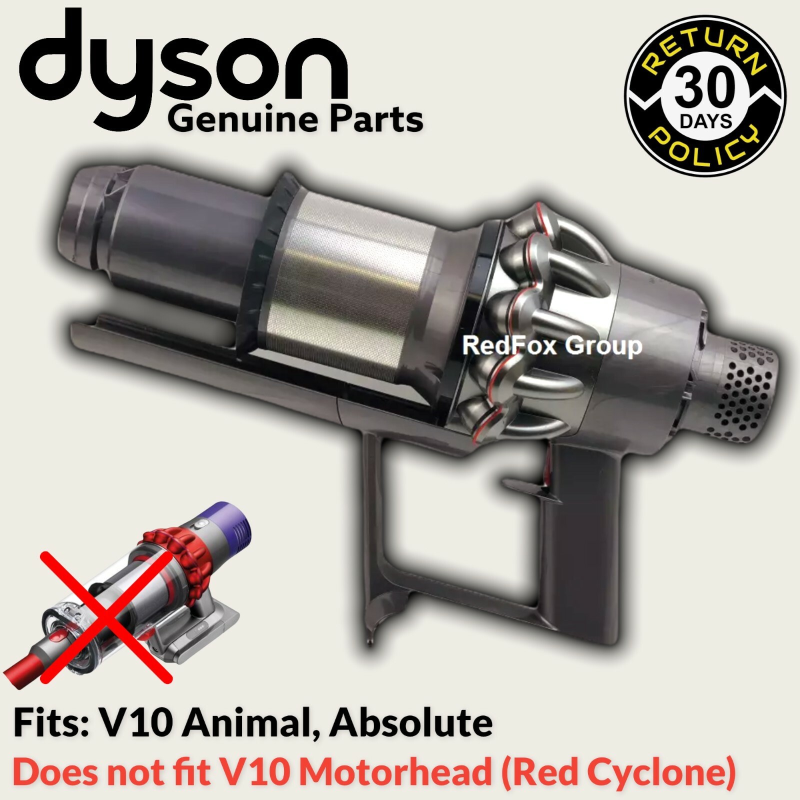 OEM Dyson V10 CYCLONE Vacuum REPLACEMENT BARE BODY MOTOR PART Absolute Animal
