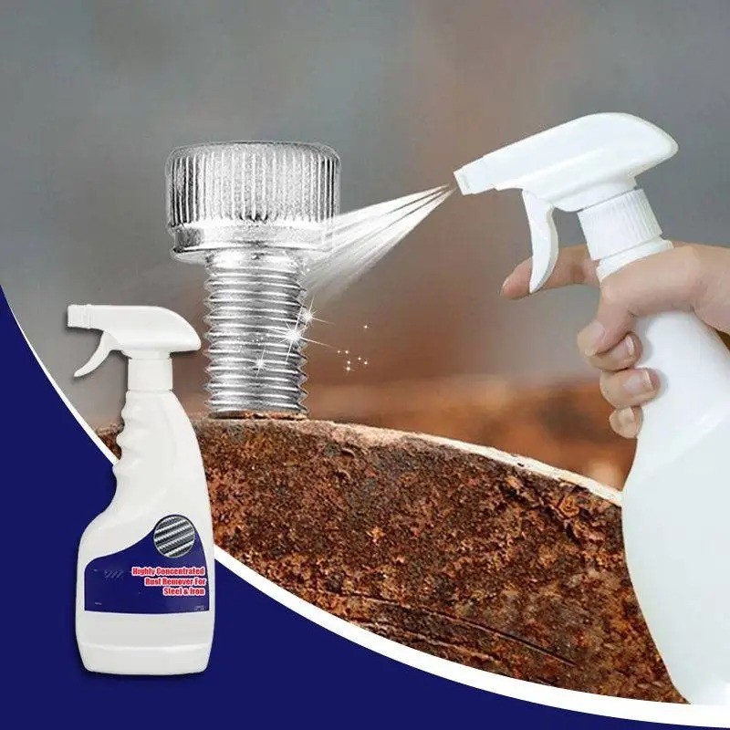New Heavy Duty Rust Removal for Metal,Multipurpose Rust Remover Spray,Stainless