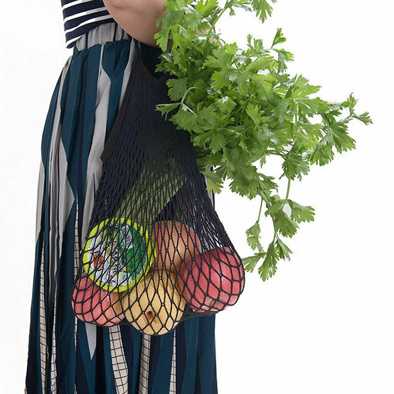 Brocery Bag Reusable Handbag Cotton Mesh Bag Super Market Shopping Bags
