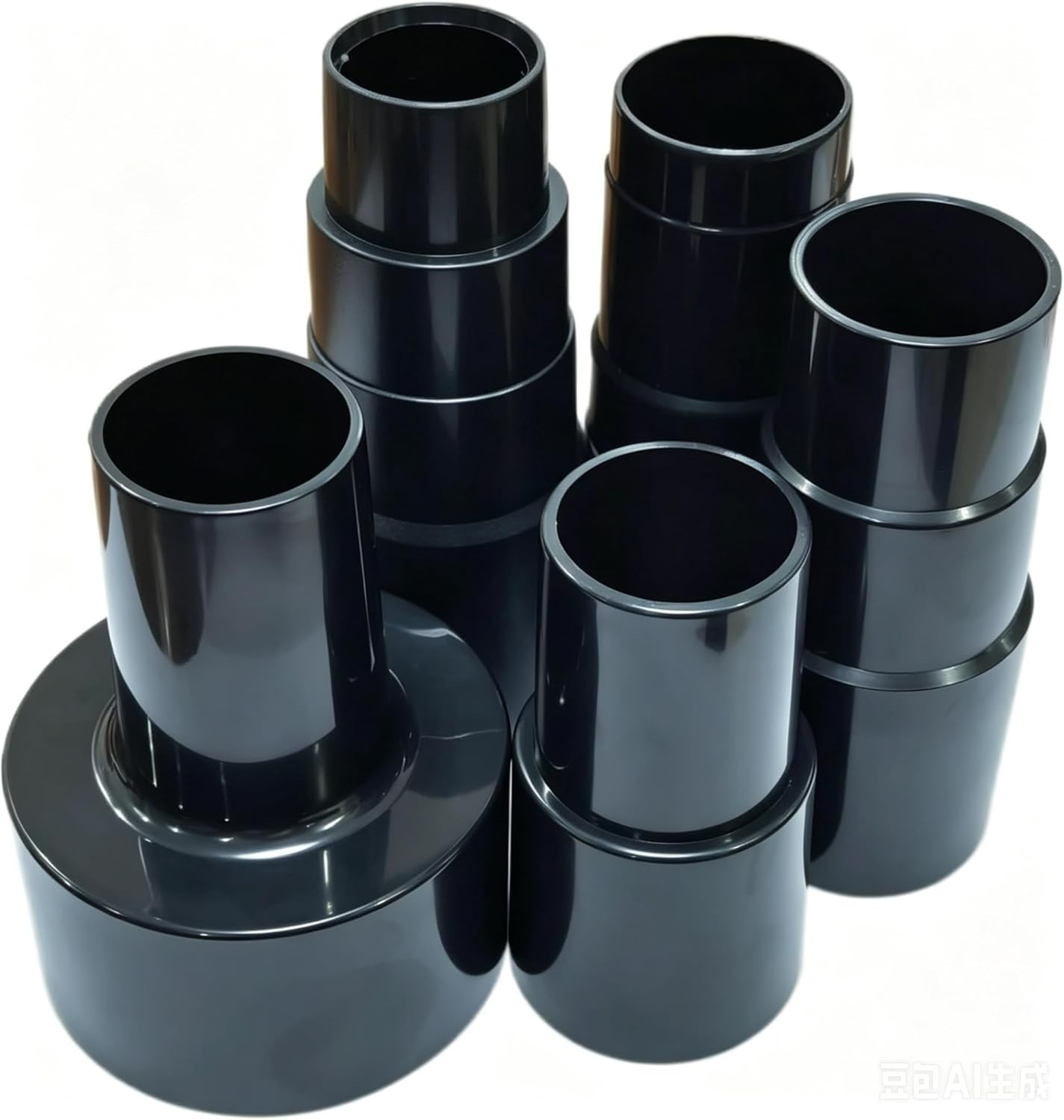 5Pcs Vacuum Hose Reducer Adapter Vacuum Cleaner Hose Connectors | Multi-size …