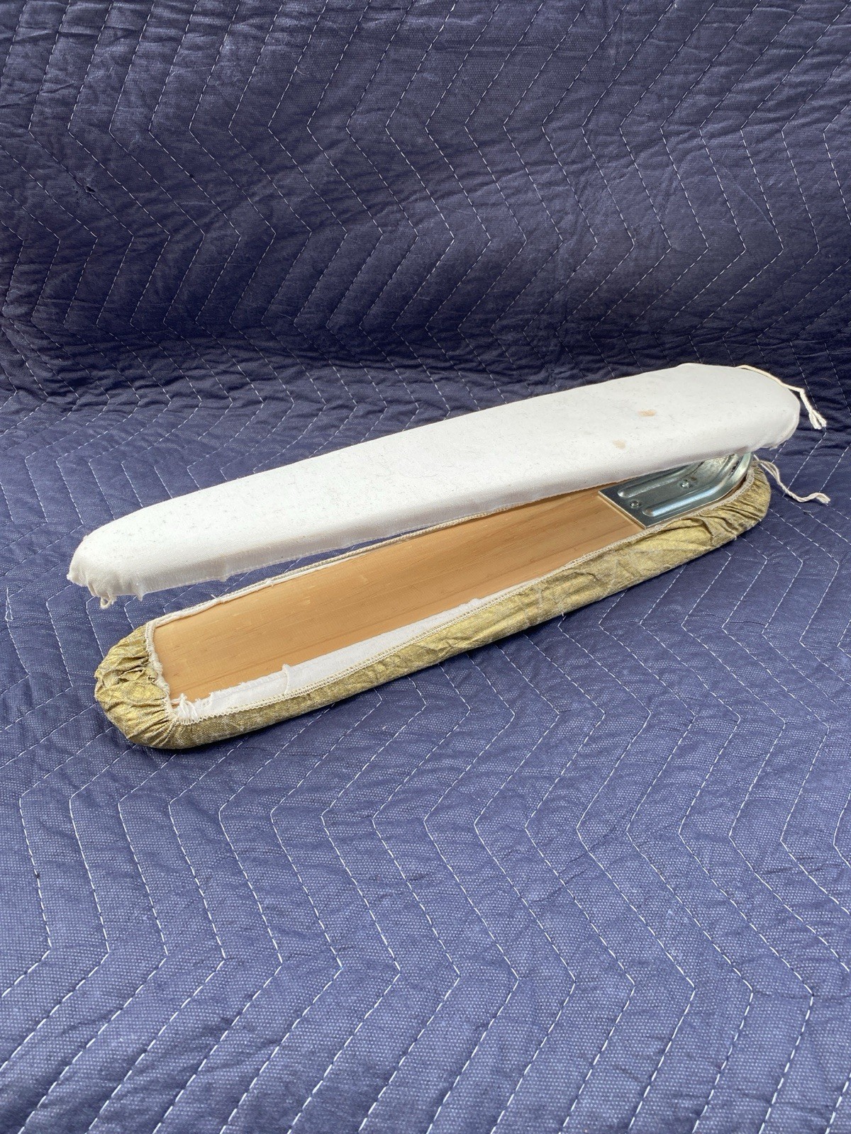 Vintage Long Sleeve Mini Wooden Ironing Board. Approx. 19” Long.