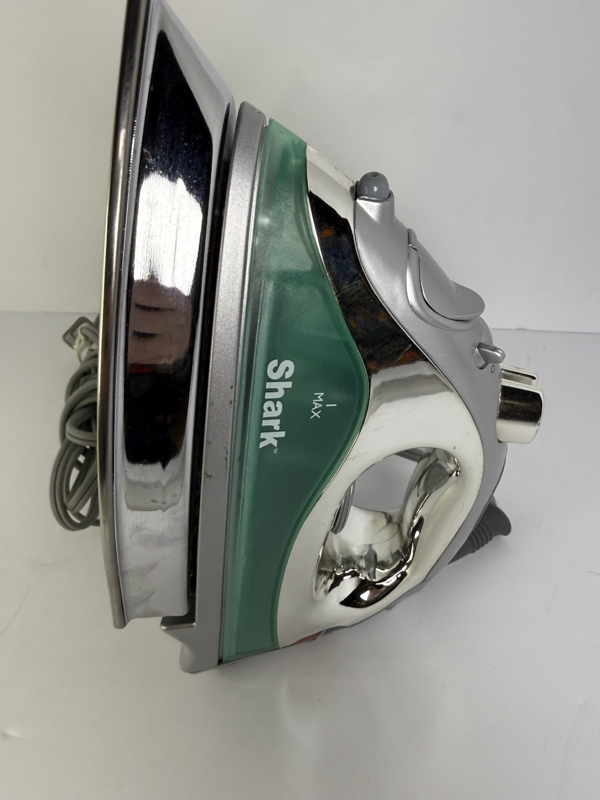 Shark Euro-pro Electric Flatiron GI467 Turquoise & Gray TESTED WORKS 1500 Watts