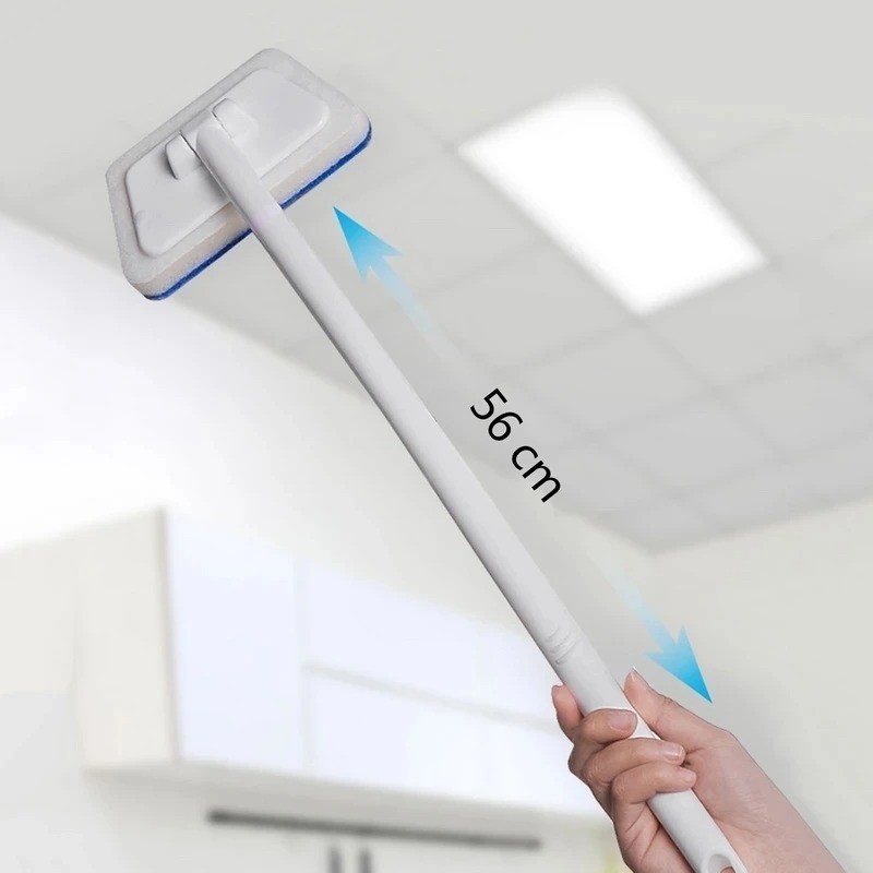 Bathroom Long Handle Brush Wall Floor Scrub Bath Shower Tile Cleaning Tool