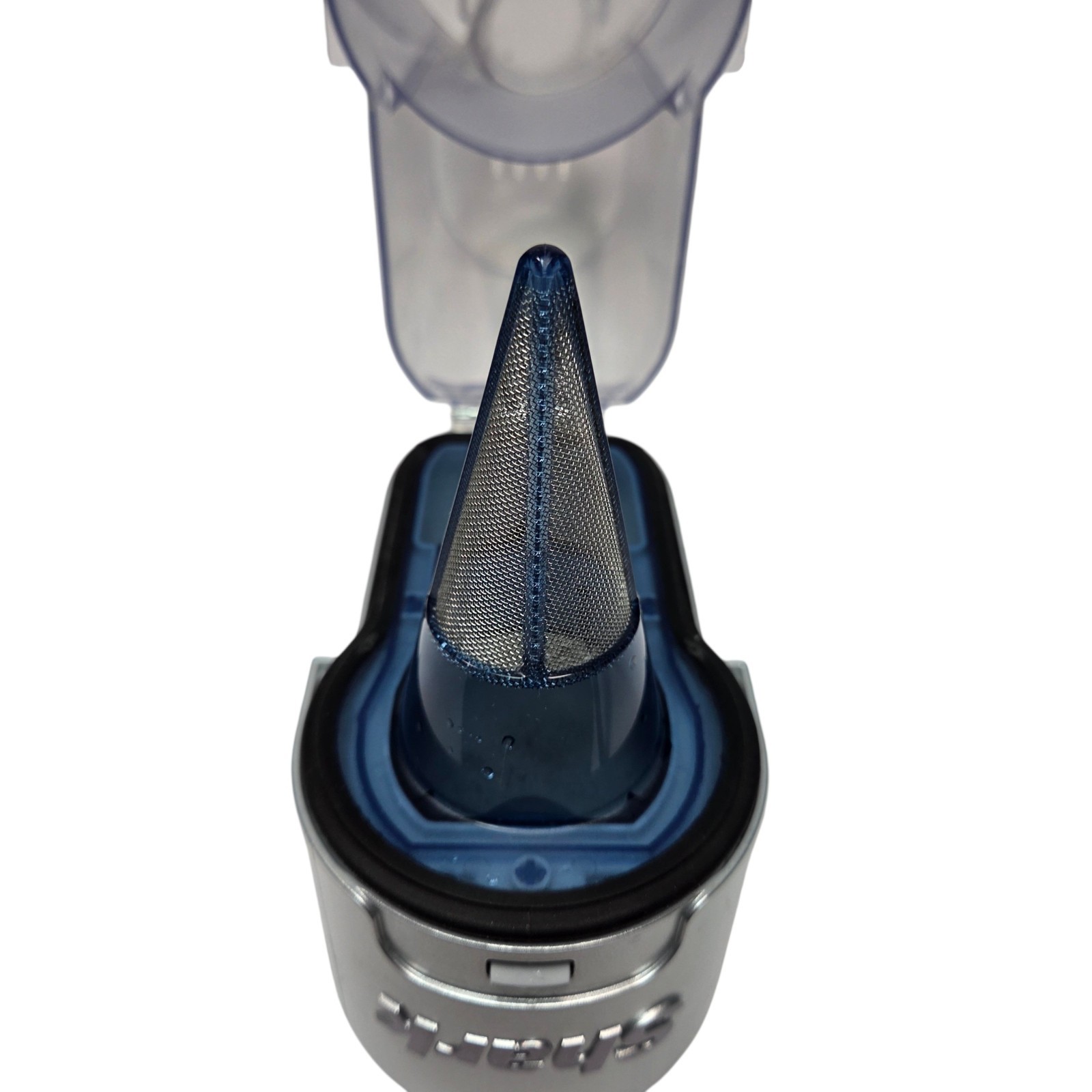 Shark Stratos UltraLight Stick Vacuum – Navy (HZ3002) Dust Bin and Filter