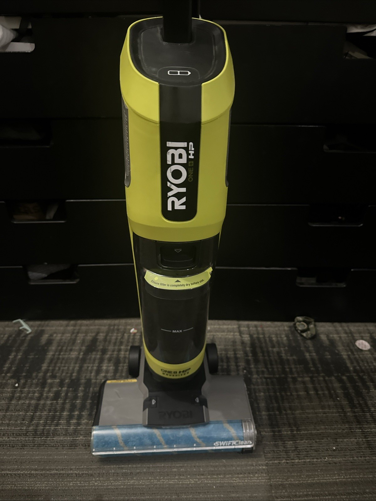 Ryobi Vacuum Cleaner PBLSV747B ONE+ HP 18V Cordless SWIFTClean Stick Mop