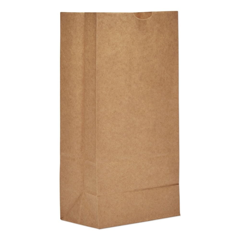 General GK8500#8 Paper Grocery Bag, 35lb Kraft, 1 Count (Pack of 1), Brown