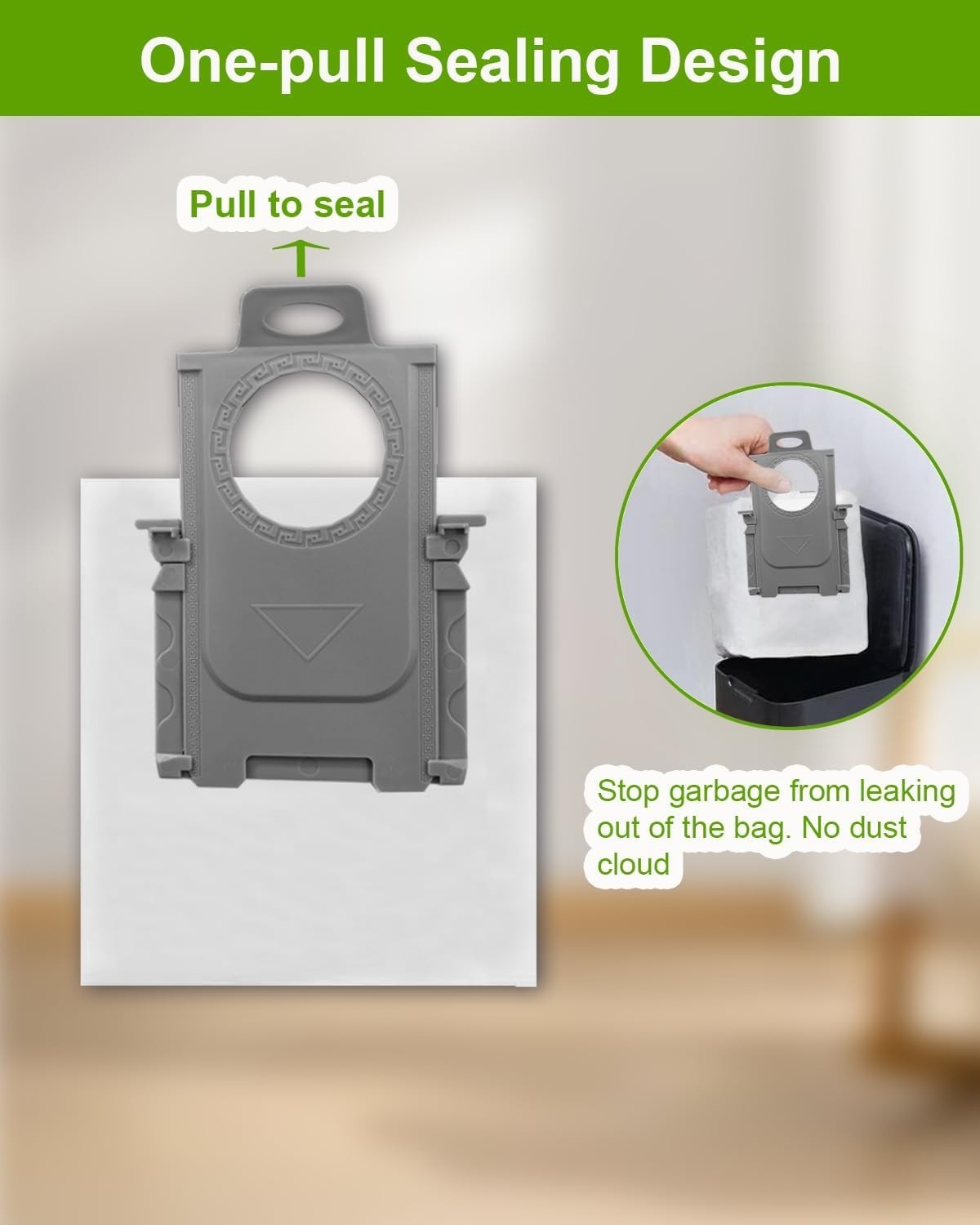 18 Pack Dust Bags for Roborock QV 35A/Qrevo S series Vacuum Cleaner 3.2L Capa…