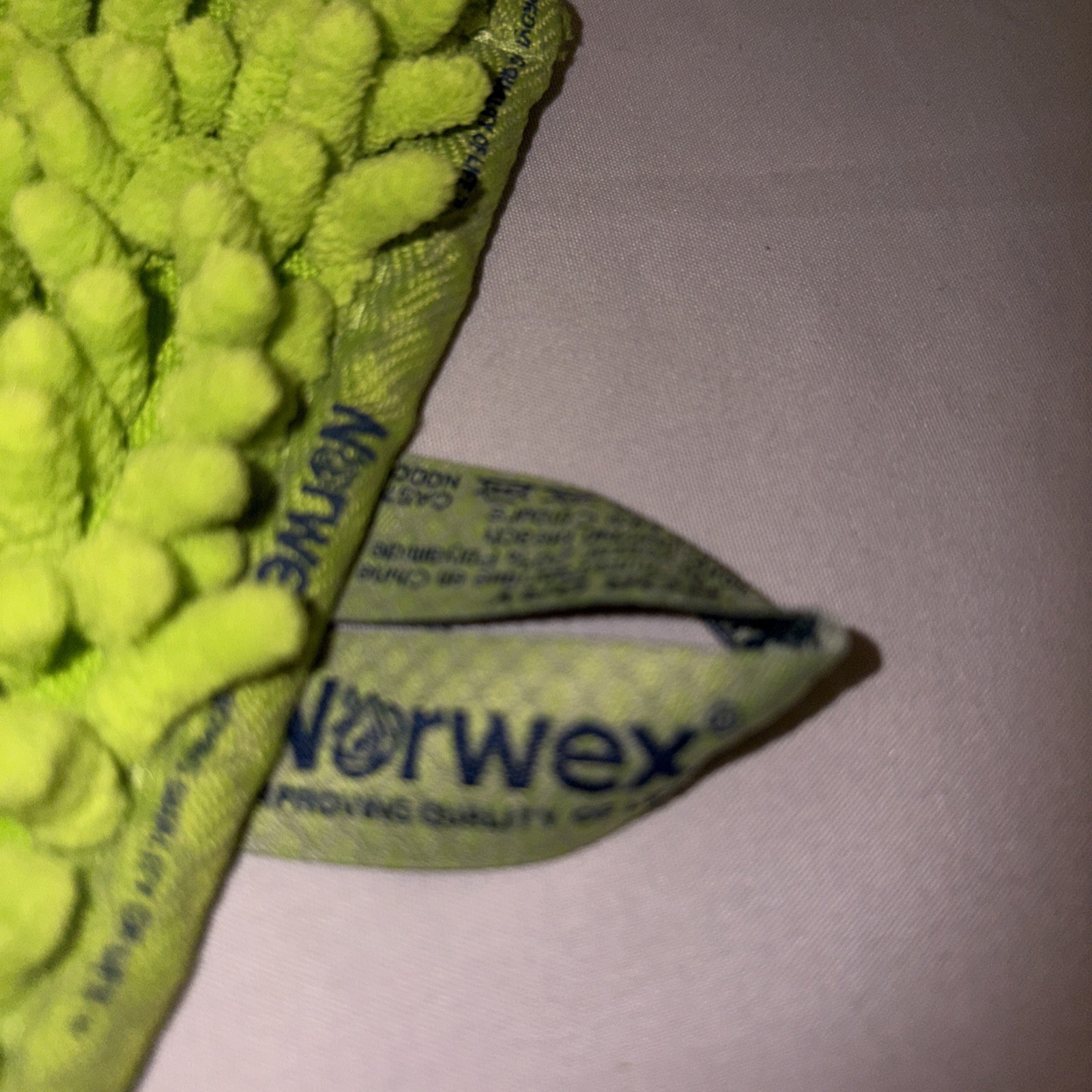 NORWEX Chenille Dry Mop Pad Large Microfiber