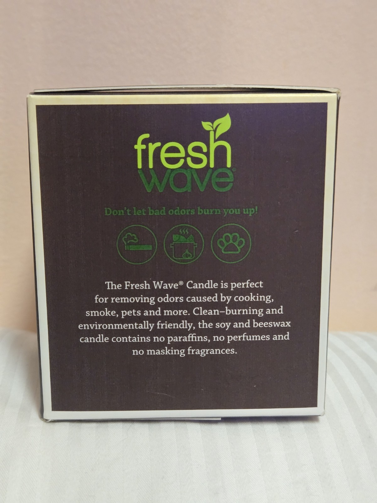Fresh Wave Odor Removing Candle 7 oz – Natural Air Freshener
