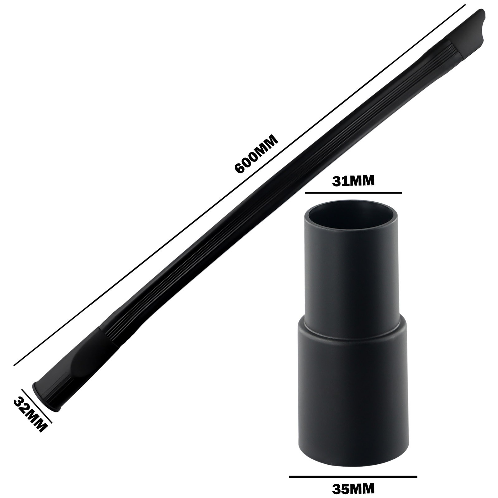Adapter Vacuum Cleaner 1 Set Exquisite Extra Long Flexible Crevice Tool