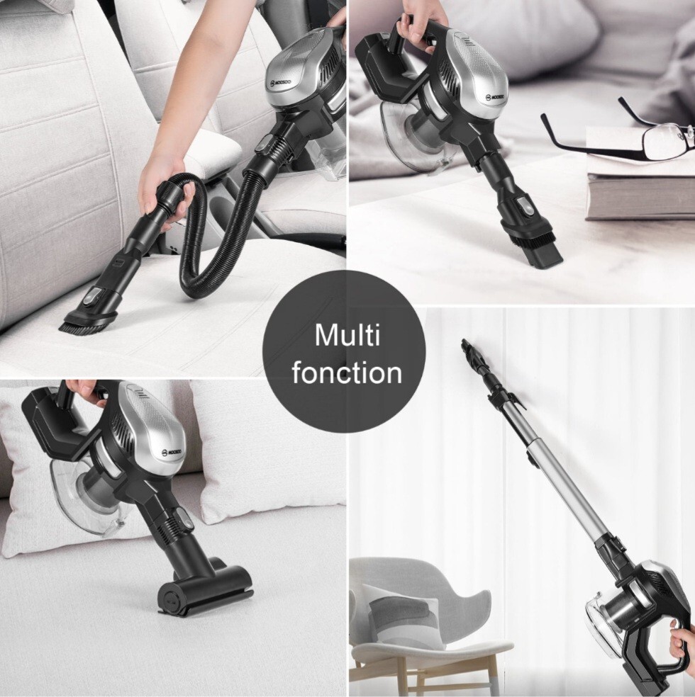 Moosoo M8Pro 25kpa Cordless Vacuum Cleaner 250W 6in1 Stick 1.3L 2200mah