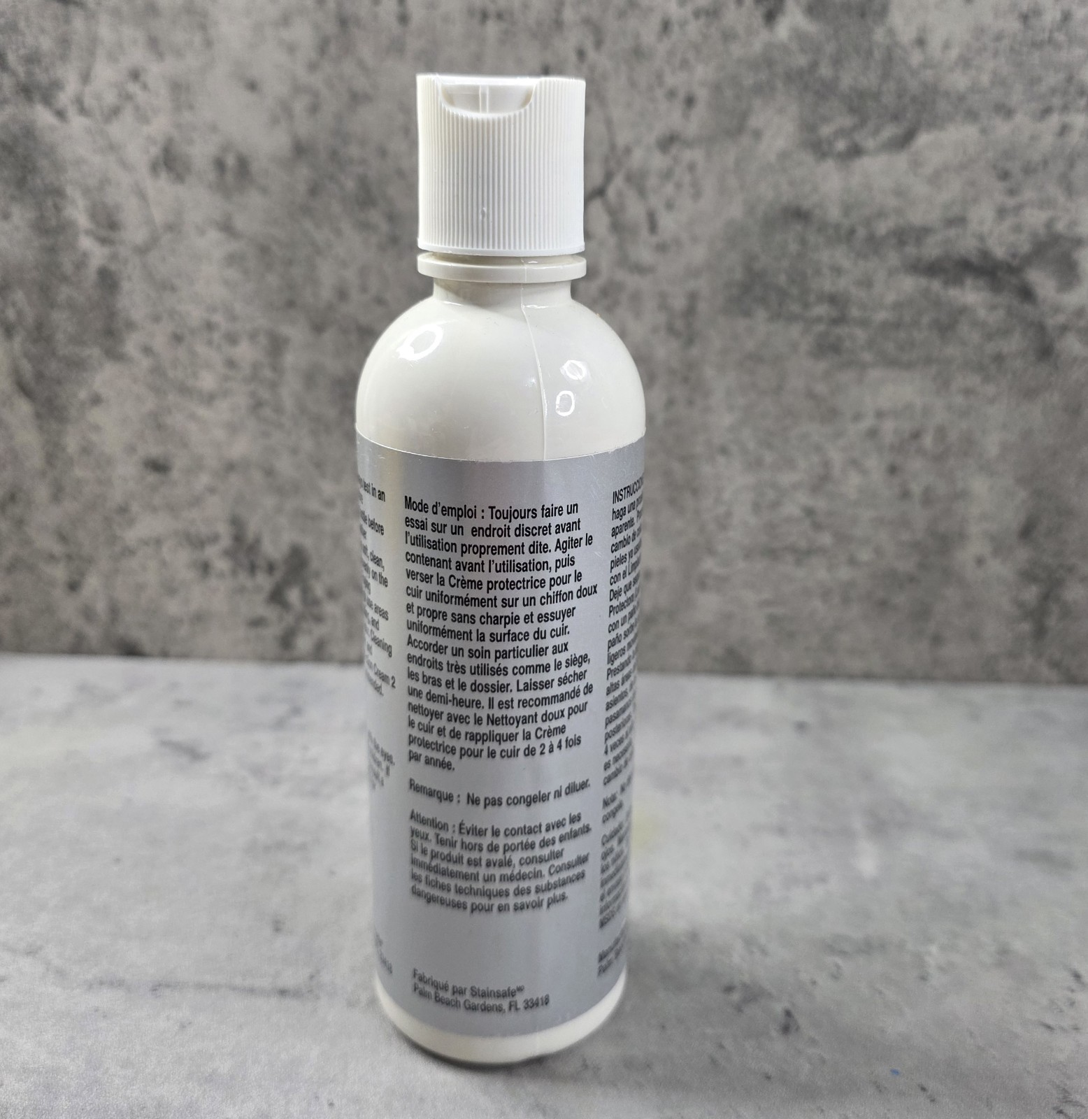 Stainsafe Leather Protection Cream Leather Care Furniture Master 8oz NEW Sealed