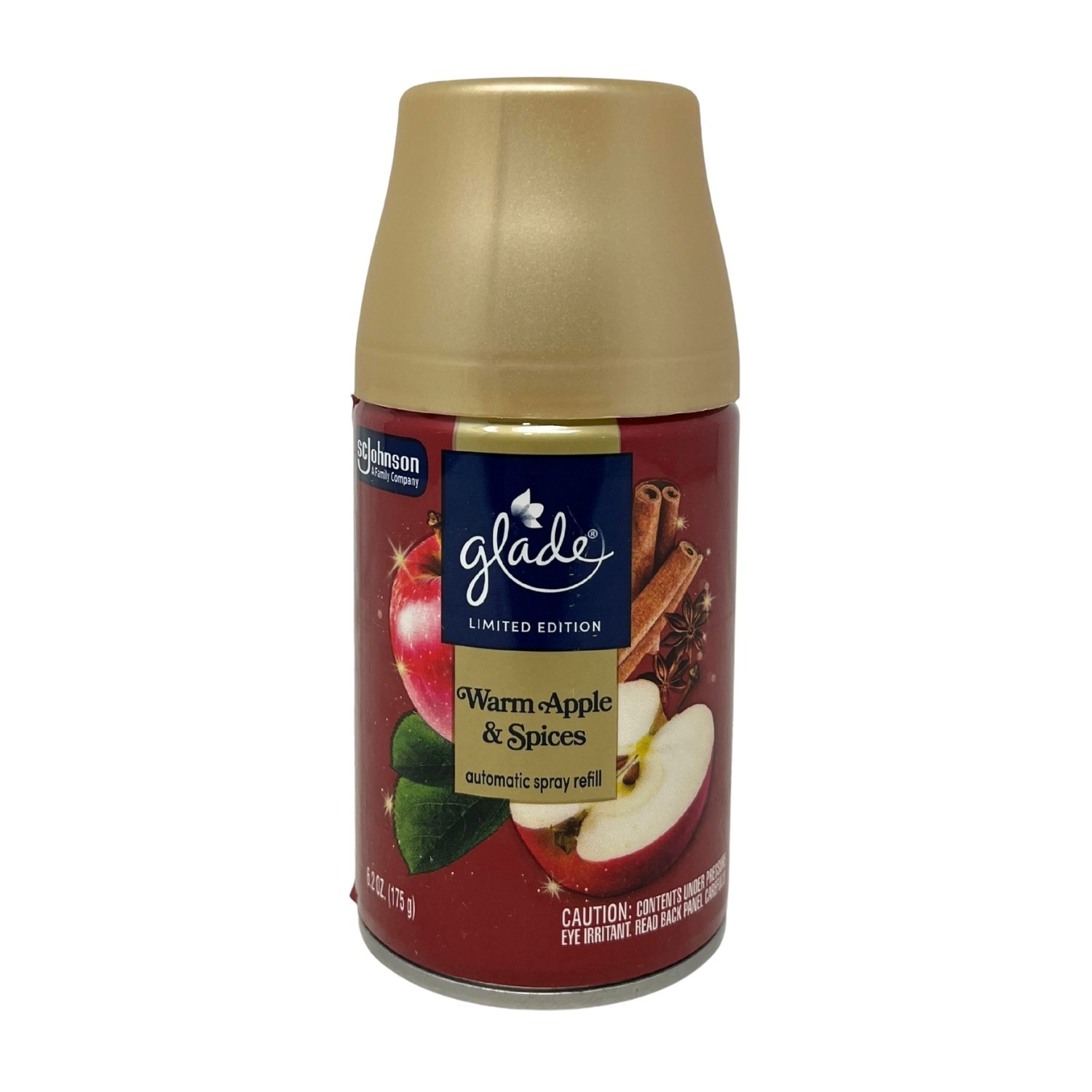 3 Pack – Glade Automatic Spray Air Freshener Refills, Warm Apple & Spices, 6.2oz